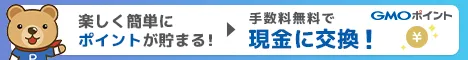 ポイントサイトでお小遣い稼ぎ・ポイ活するなら「GMOポイント」